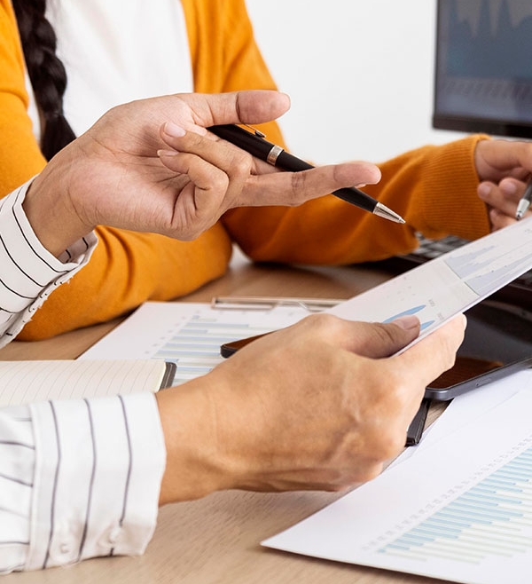 Select the loan amount and terms